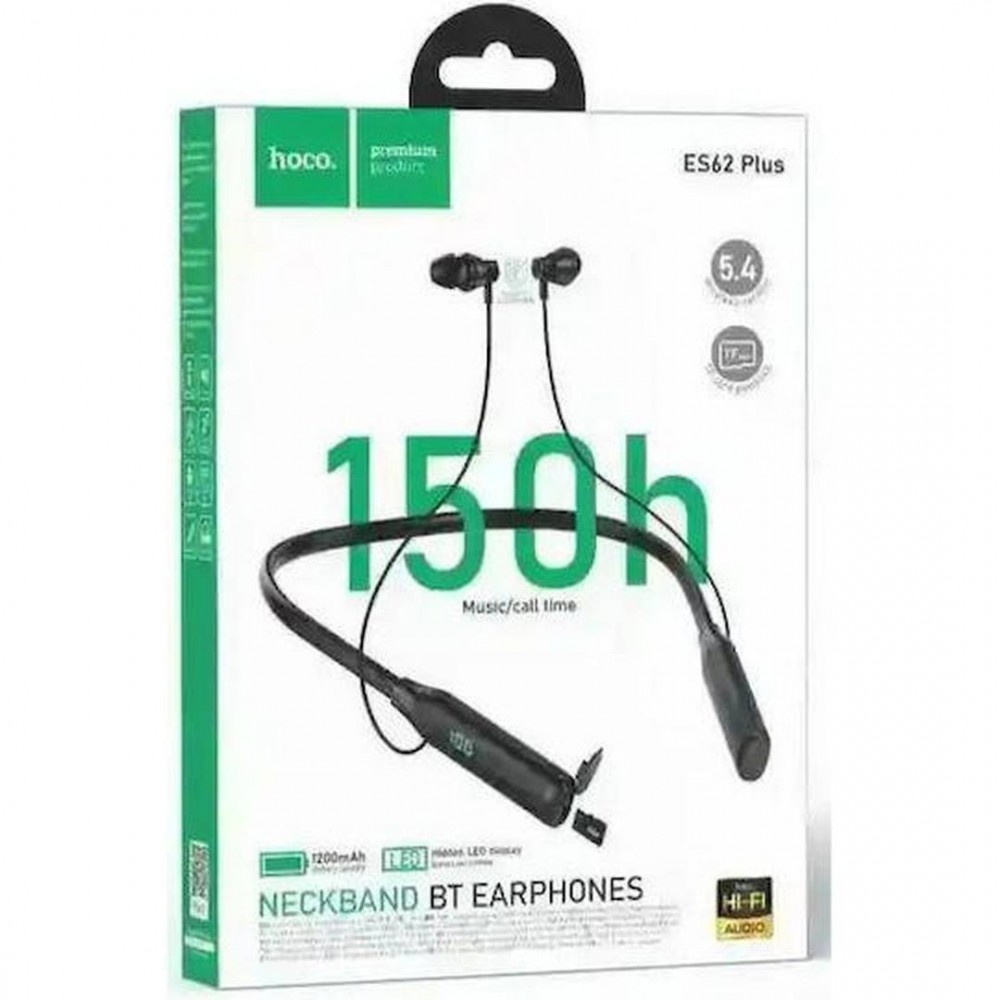 Hoco premium product neckband bt earphones ES62 PLUS Hoco premium product neckband bt earphones ES62 PLUS