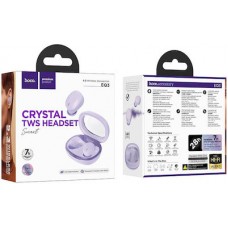 Hoco Crystal Wireless Ακουστικά Μοβ