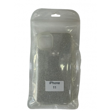 ΘΗΚΗ ΣΙΛΙΚΟΝΗΣ  ΑΣΗΜΙ ΜΕ ΣΤΡΑΣ  ΓΙΑ IPHONE 11