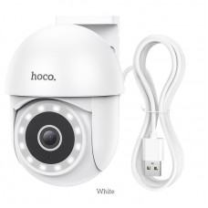 Hoco D2 IP Κάμερα Παρακολούθησης Wi-Fi Full HD+ 3MP Αδιάβροχη με Ηχείο
