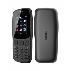 Nokia 106 (2018) Dual SIM Κινητό με Κουμπιά (Αγγλικό) Μαύρο
