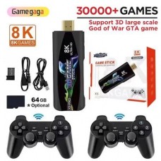Game Stick X3 PRO 8K 30000+ GAMES , 2 CONTROLLERS