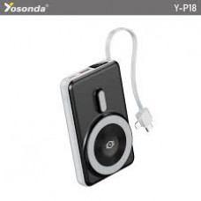 PowerBank 20w με καλωδιο και MagSafe Ασυρματο
