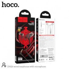 Hoco DM26 Ακουστικά HandsFree Extra Bass Μαύρα