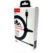 ΚΑΛΩΔΙΟ ΦΟΡΤΙΣΗΣ LIGHTNING  3Μ 2.4ΜΑΧ